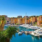Studio De Luxe Portes De Monaco - Vue Mer - Piscine - Wifi