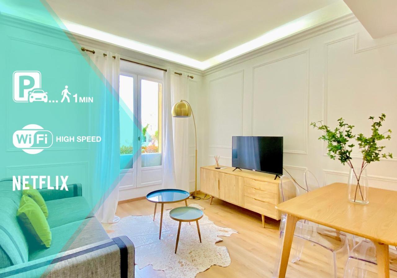 Apartment Designer Garden View Ac, Fiber Wifi Heart Of Monte-Carlo