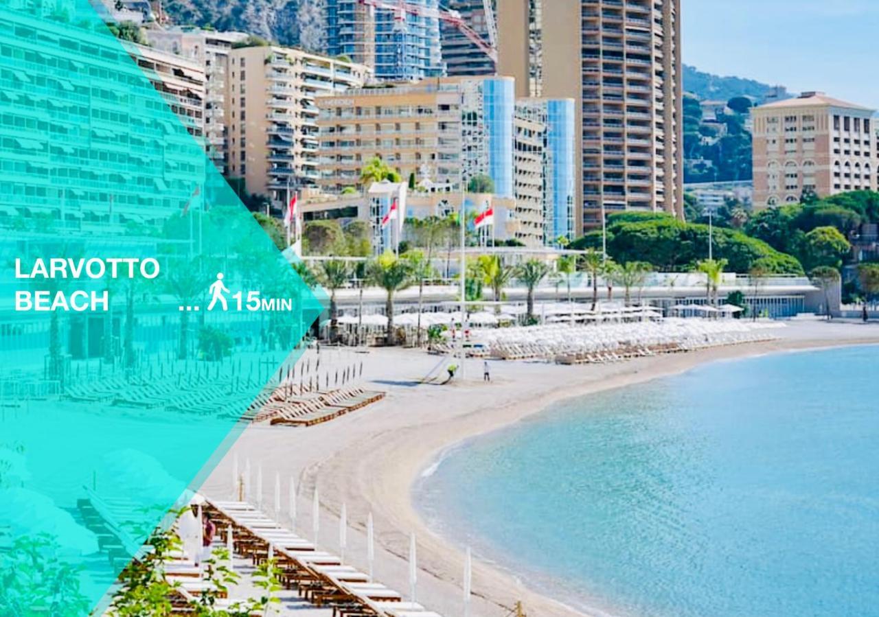 Designer Garden View Ac, Fiber Wifi Heart Of Apartment Monte-Carlo