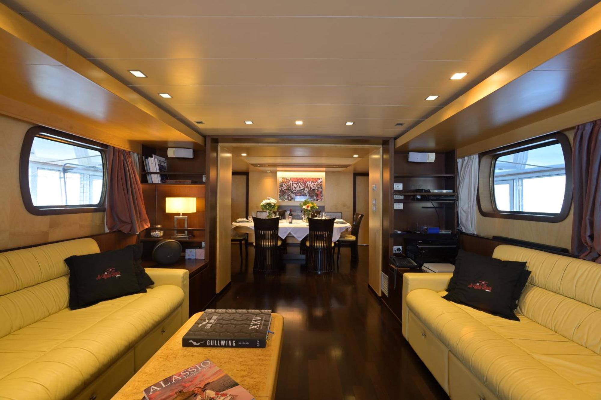 La Voglia Matta Bateau-hôtel