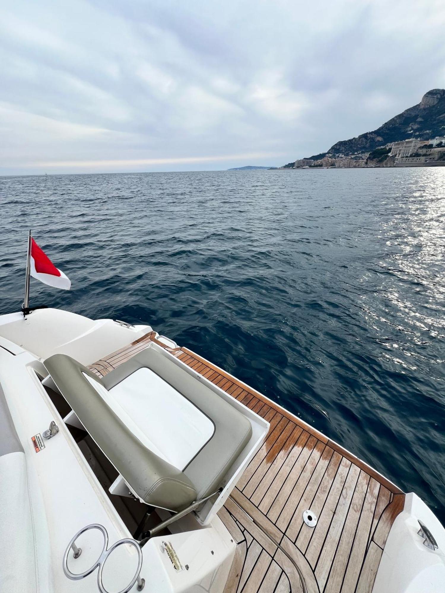 Luxury Boat In Monte Carlo