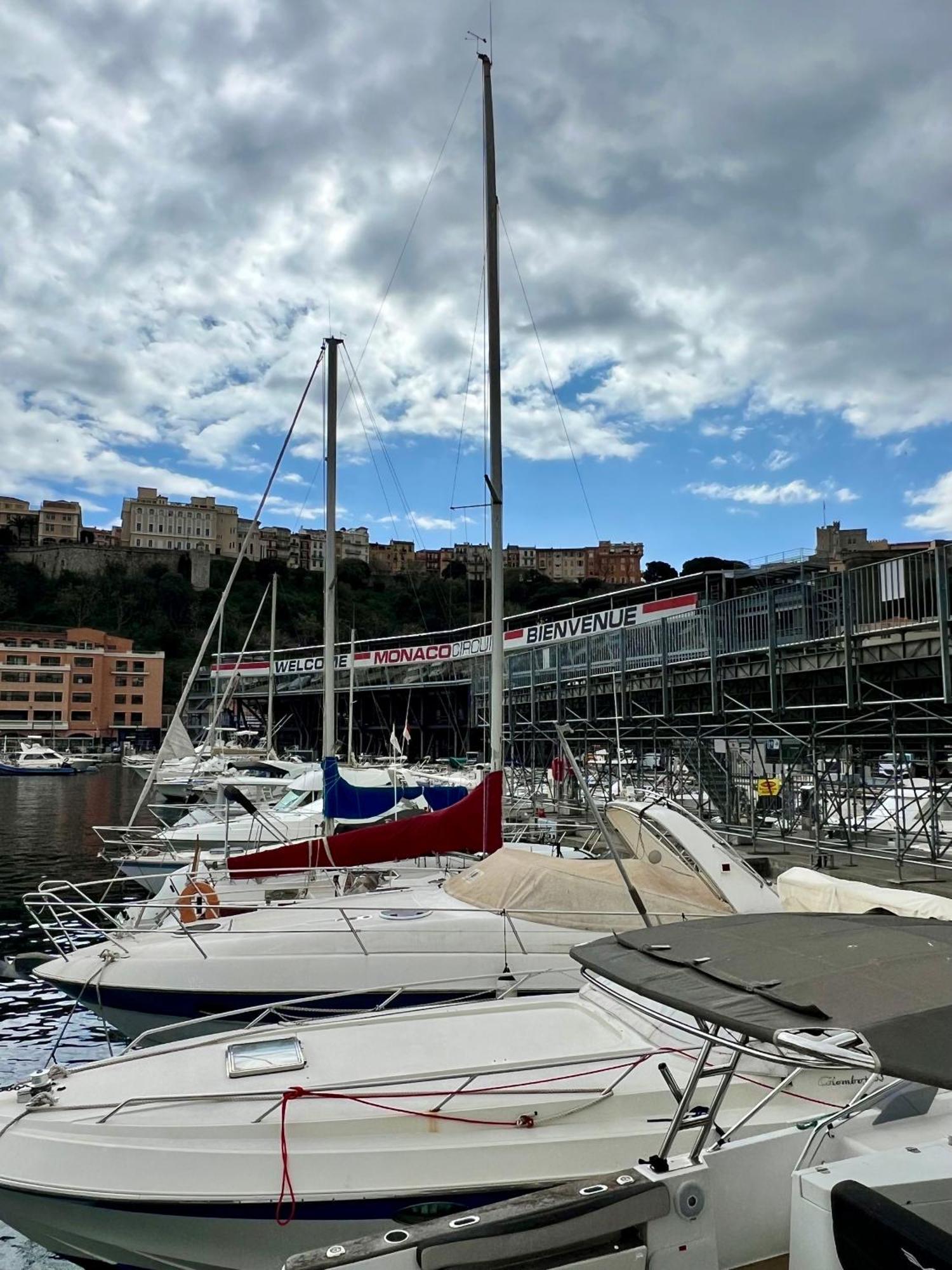 Luxury Boat In Monte Carlo