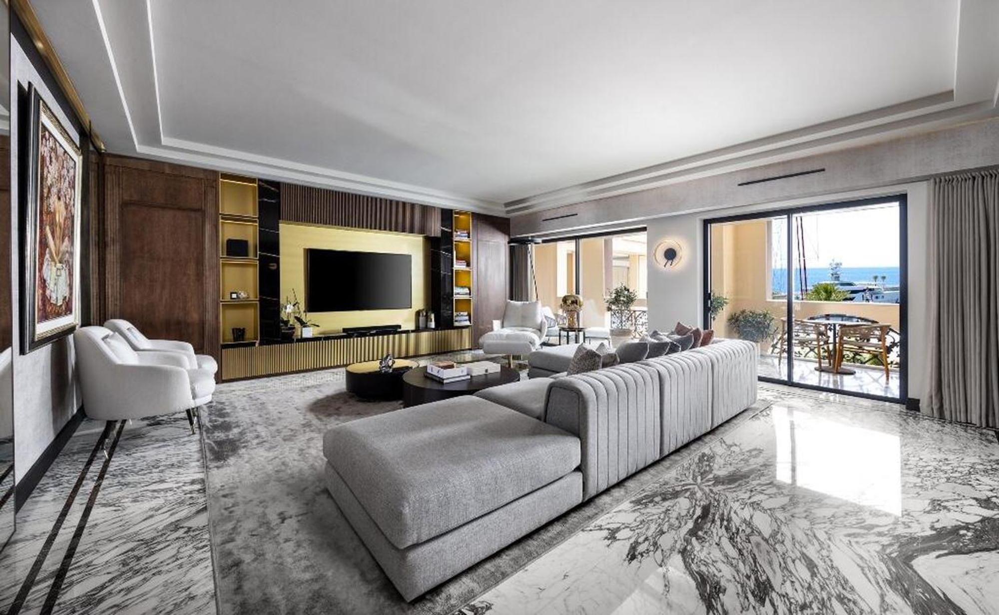 Apartment Luxury 3 Bdr Seaside Plaza Monte Carlo